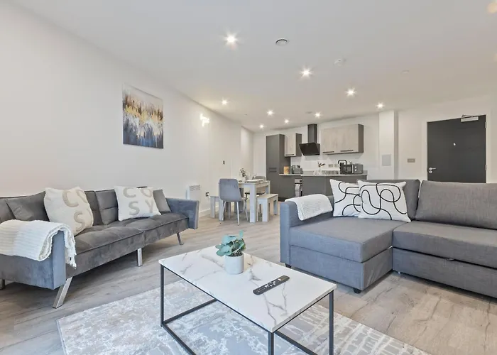 York Elegant Central Flat - Sleeps 5 - Gym