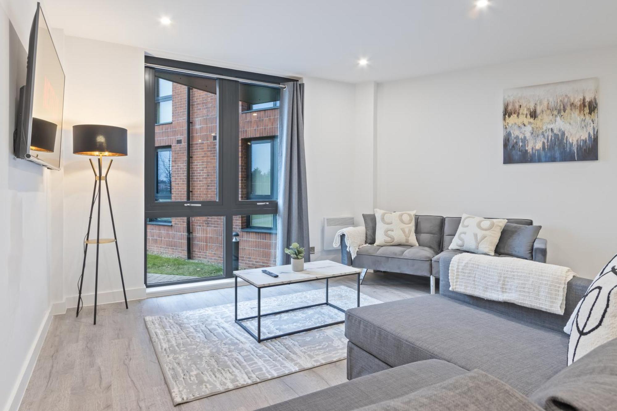 Elegant Flat - Sleeps 5 - Gym Apartamento